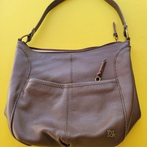 The Sak Iris Hobo Bag in Pebbled Brown Leather